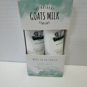 The National Goats Milk Company Duo Hand Cream with Coconut Bottle 4.22FL each